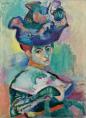 Henri Matisse, Femme au chapeau (Woman with a Hat), 1905
